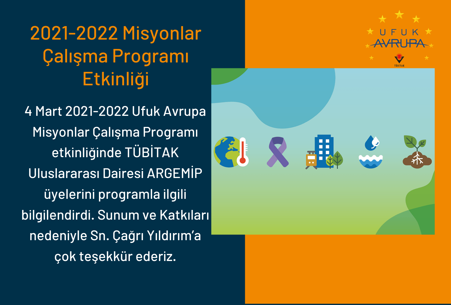 2021-2022 Misyonlar Çalışma Programı Etkinliği
