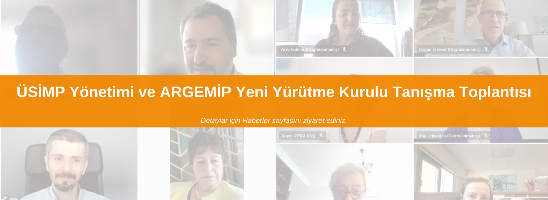 ÜSİMP Yönetimi ve ARGEMİP Yeni Yürütme Kurulu Tanışma Toplantısı