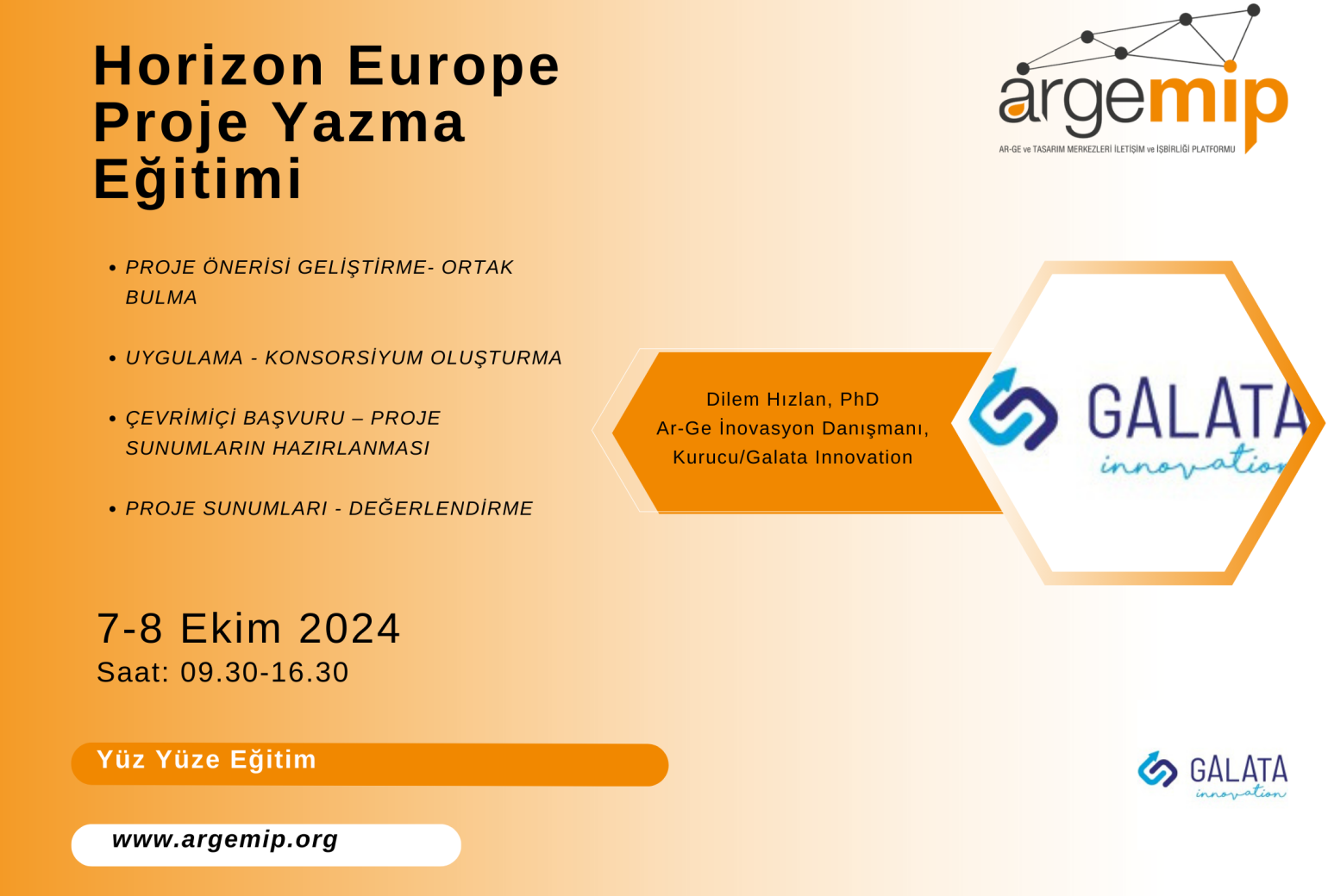 Horizon Europe Proje Yazma Eğitimi