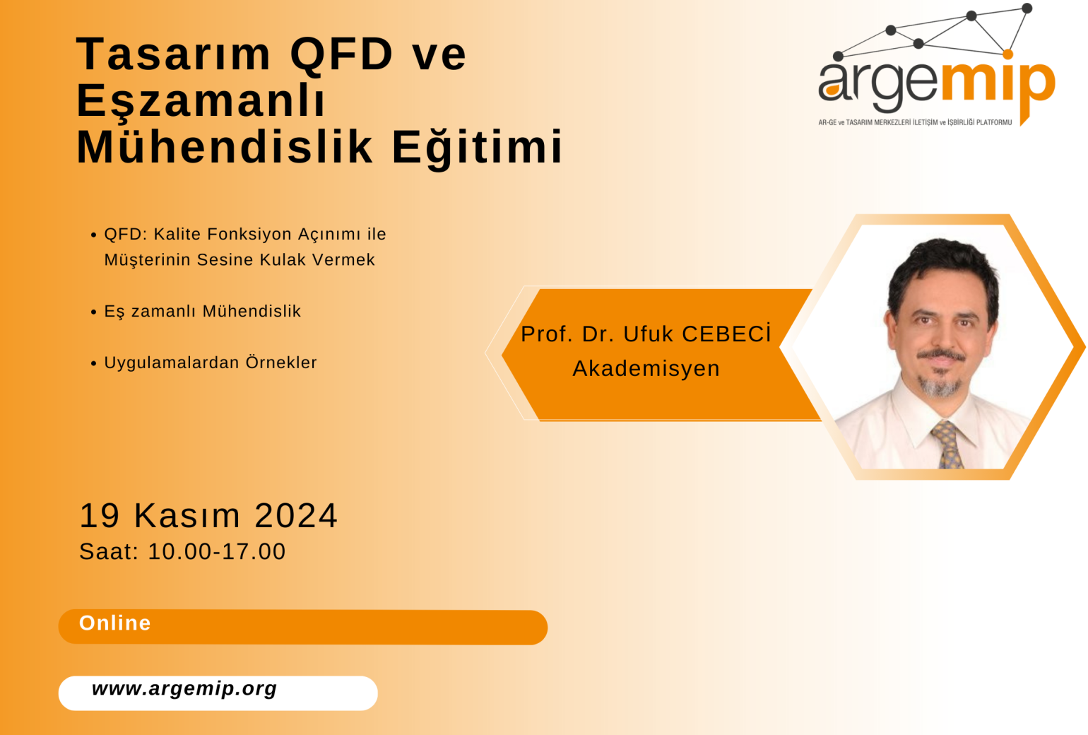 Tasarım QFD ve Eşzamanlı Mühendislik Eğitimi