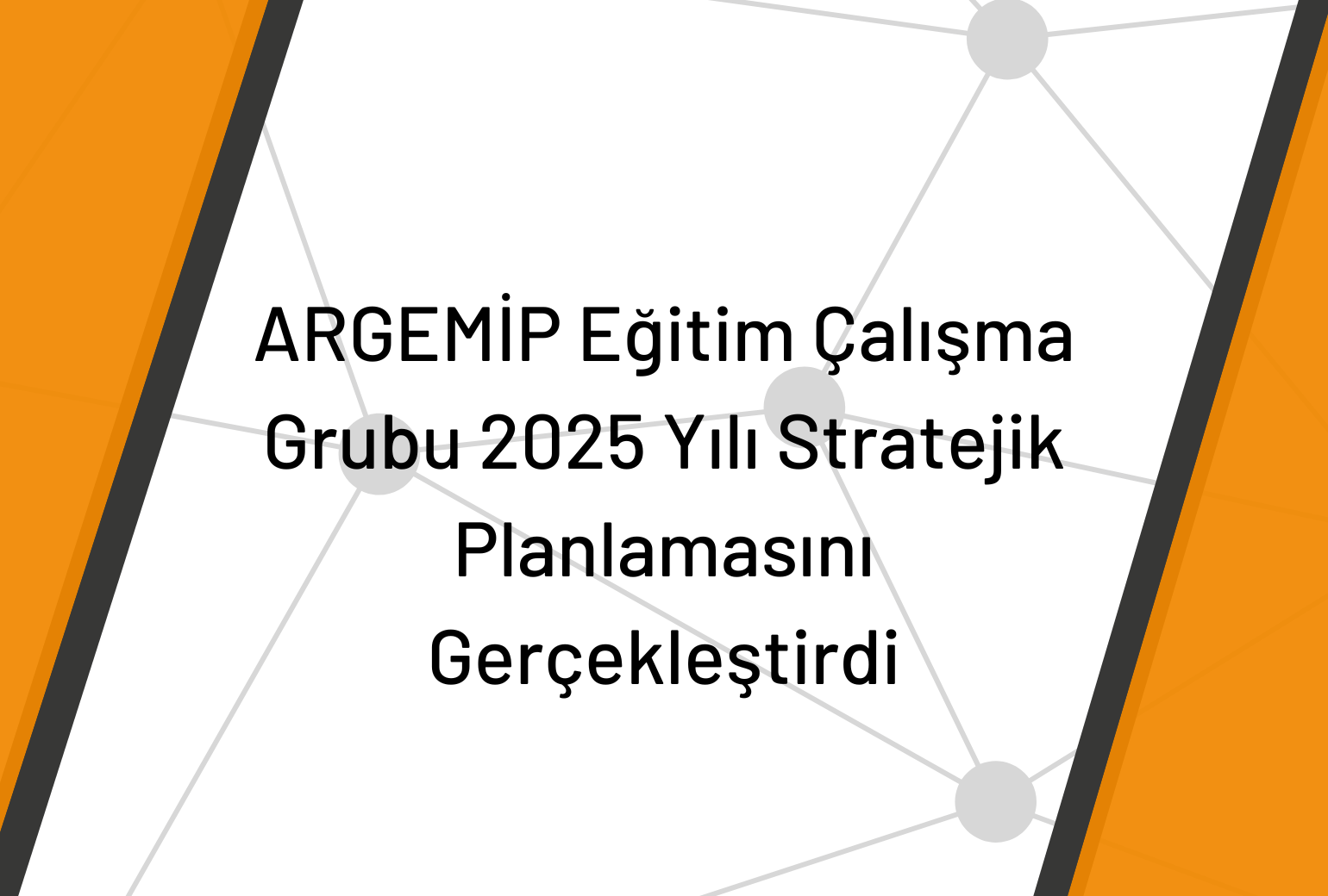 ARGEMİP Eğitim Çalışma Grubu 2025 Yılı Stratejik Planlamasını Gerçekleştirdi