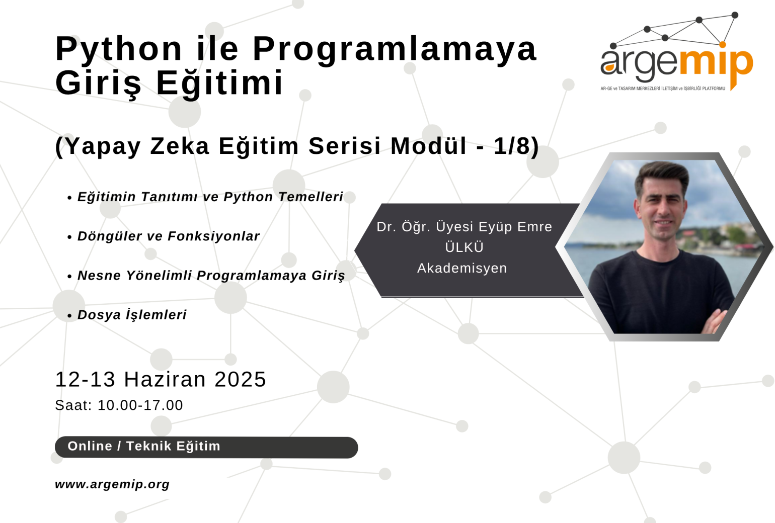 Python ile Programlamaya Giriş Eğitimi