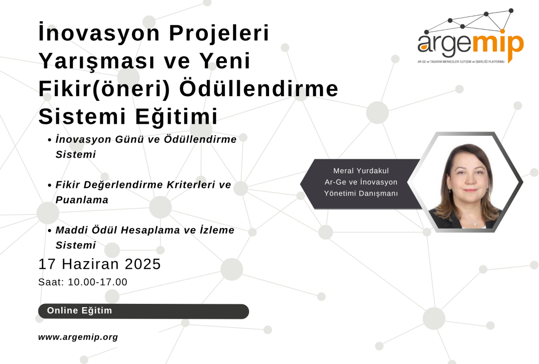 İnovasyon Projeleri Yarışması ve Yeni Fikir(öneri) Ödüllendirme Sistemi Eğitimi