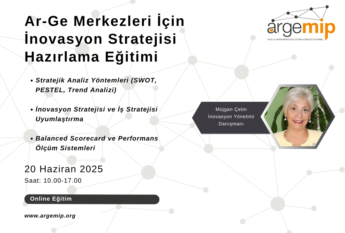 Ar-Ge Merkezleri İçin İnovasyon Stratejisi Hazırlama Eğitimi