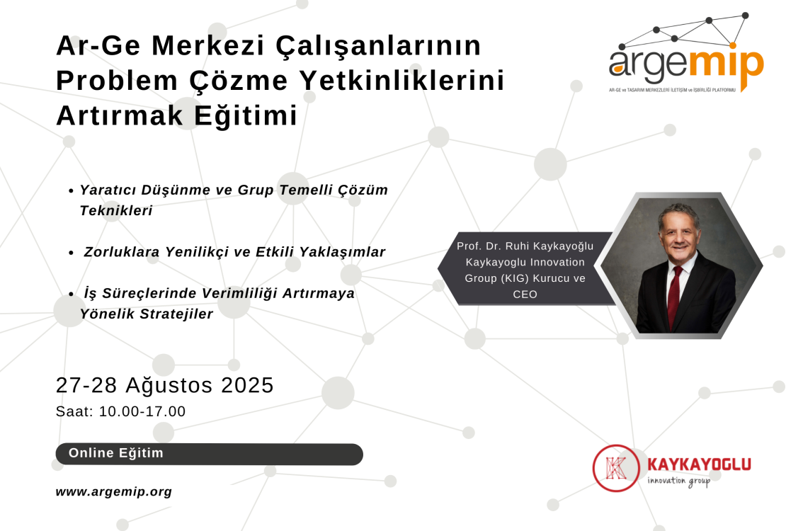 Ar-Ge Merkezi Çalışanlarının Problem Çözme Yetkinliklerini Artırmak