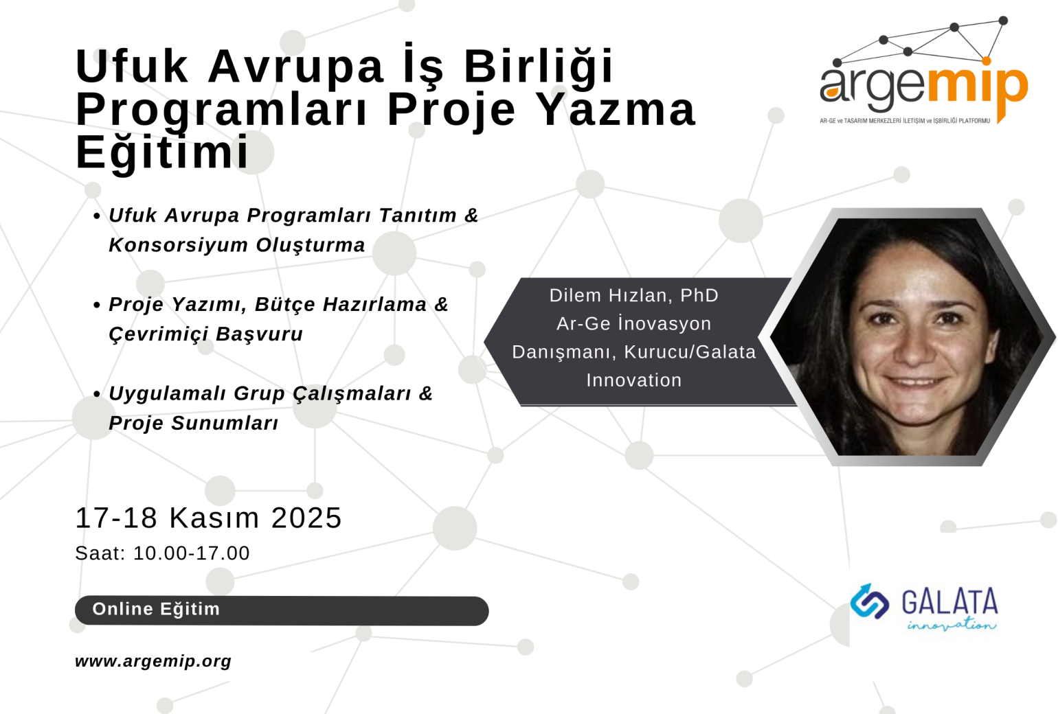 Ufuk Avrupa İş Birliği Programları Proje Yazma Eğitimi